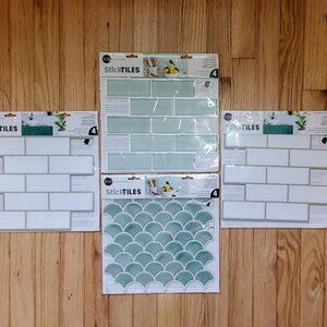 RoomMates StickTILE Peel and Stick Tile LOT